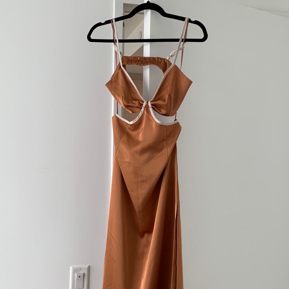 A LOVE LIKE YOU Never Worn Cut-Out Slip Dress